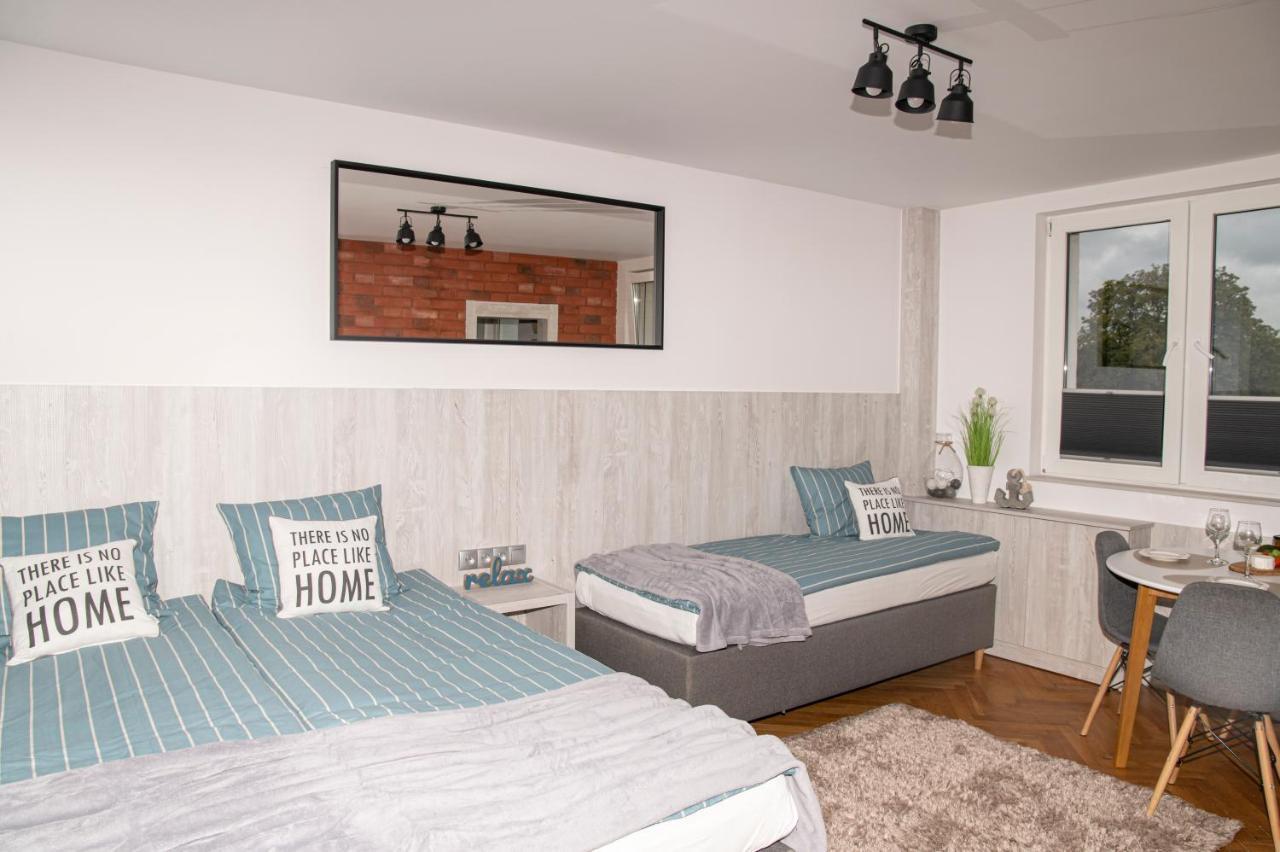 Leborska Kajuta Appartement Lębork Buitenkant foto