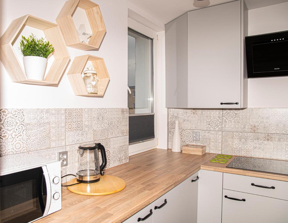 Leborska Kajuta Appartement Lębork Buitenkant foto